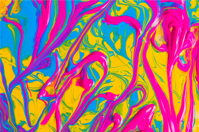 Eloisia pyörrekuvioita moderni vinyylimatto - Tenstickers