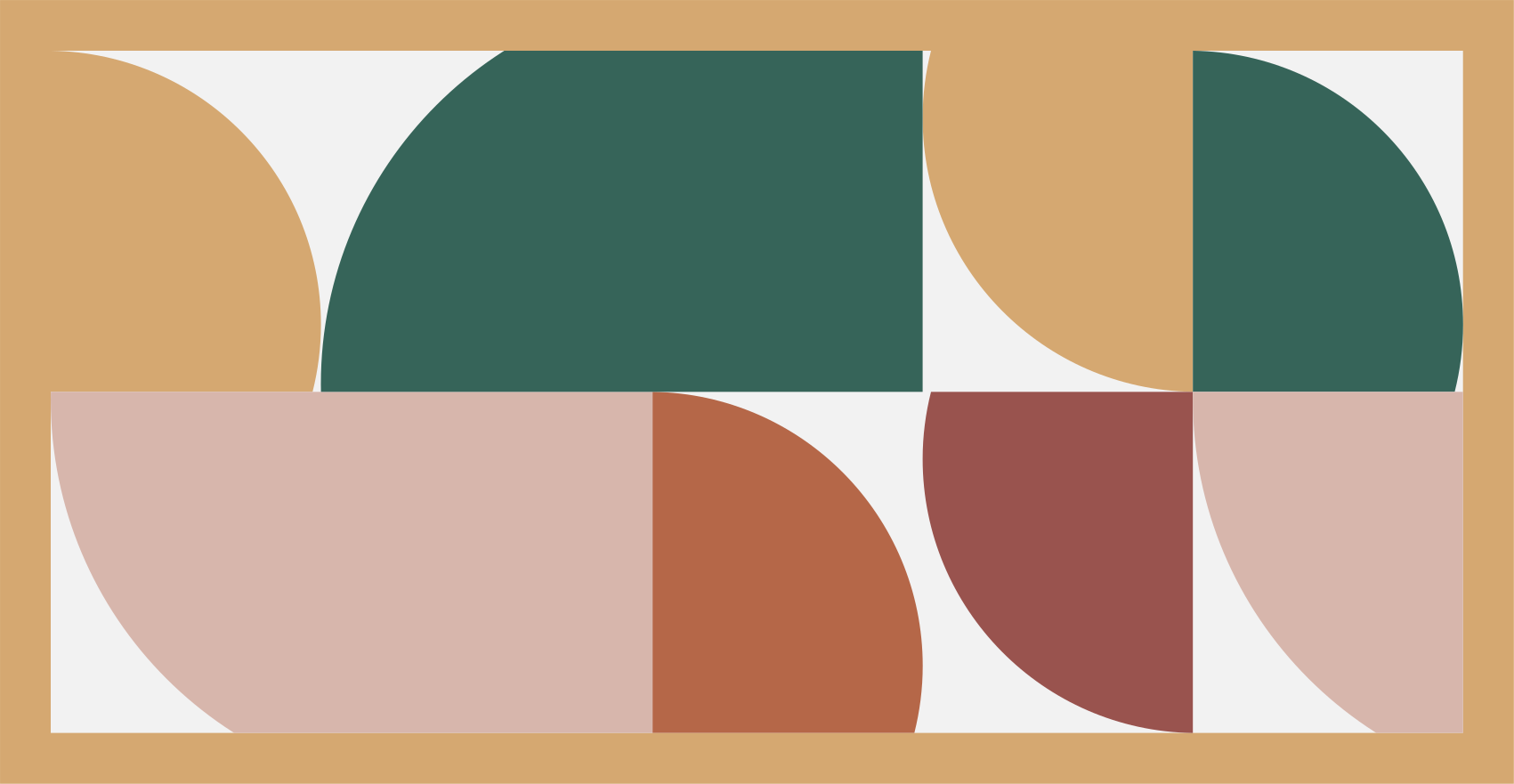 Abstrakti kuvio taide vinyylimatto geometrinen - Tenstickers