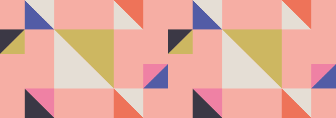 Modernit kolmiot geometrinen vinyylimatto - Tenstickers