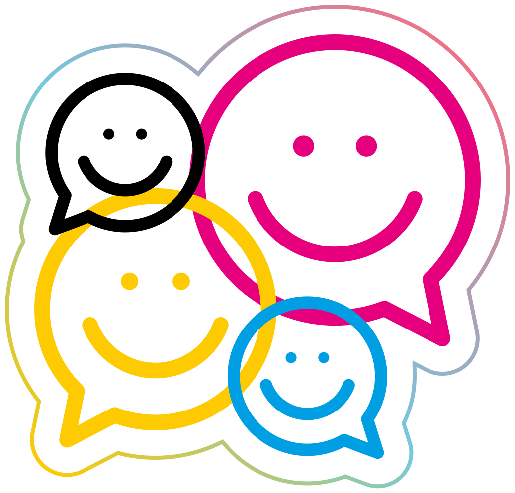 Hymiökokoelma teinin vinyylimatto - Tenstickers