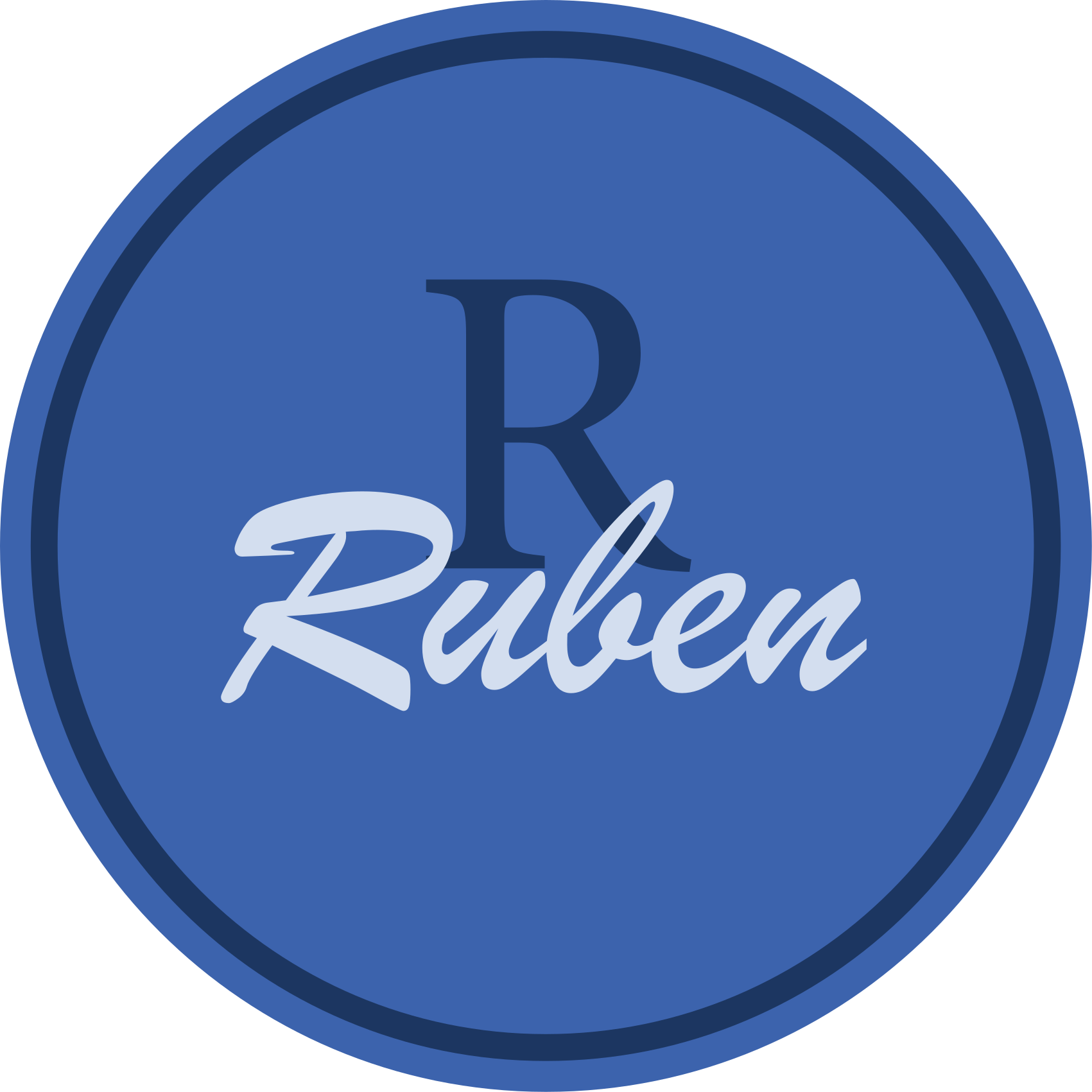 Mukautettu nimiympyrä nimi vinyylimatto - Tenstickers