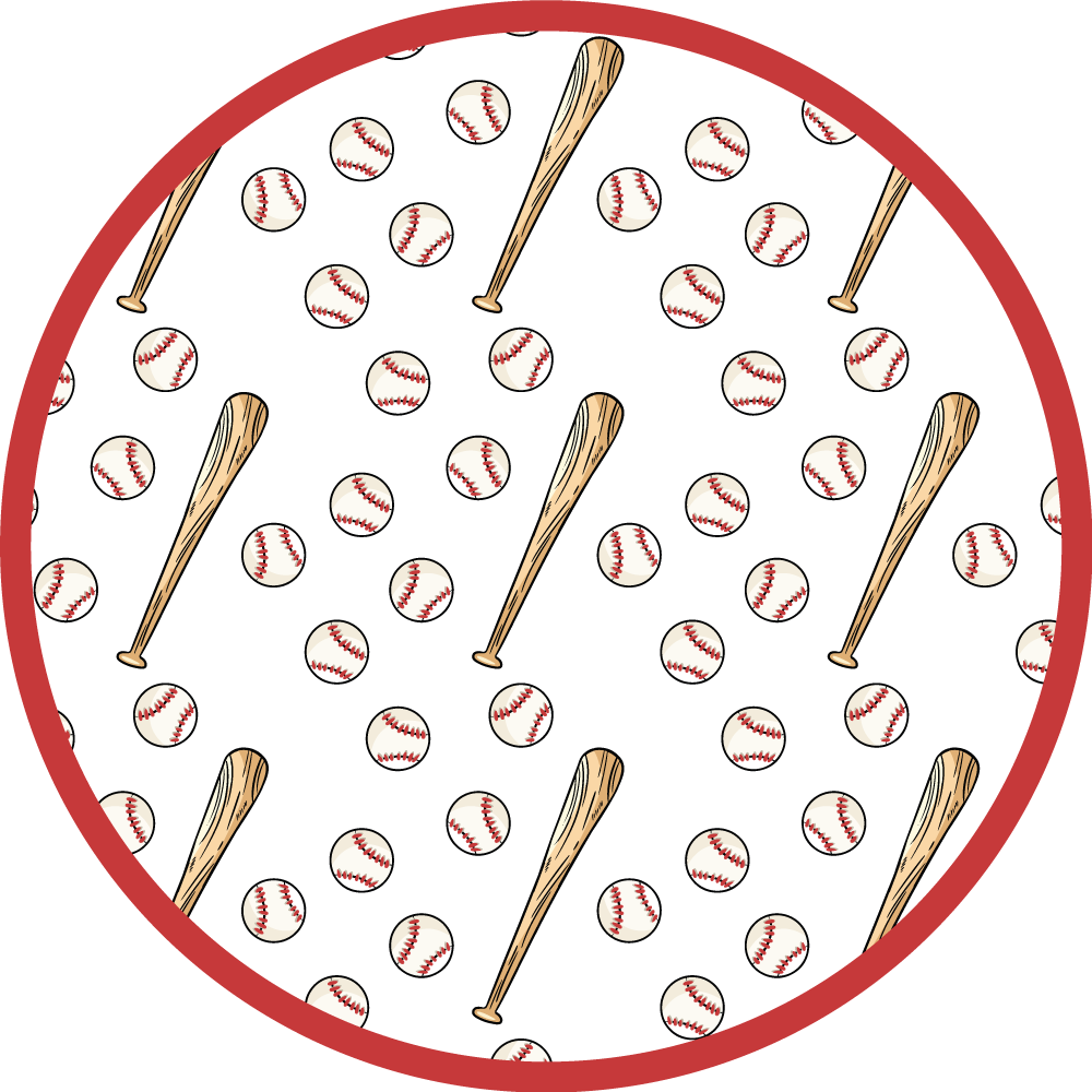 Baseball-kauden hauskaa peli vinyylimatto - Tenstickers