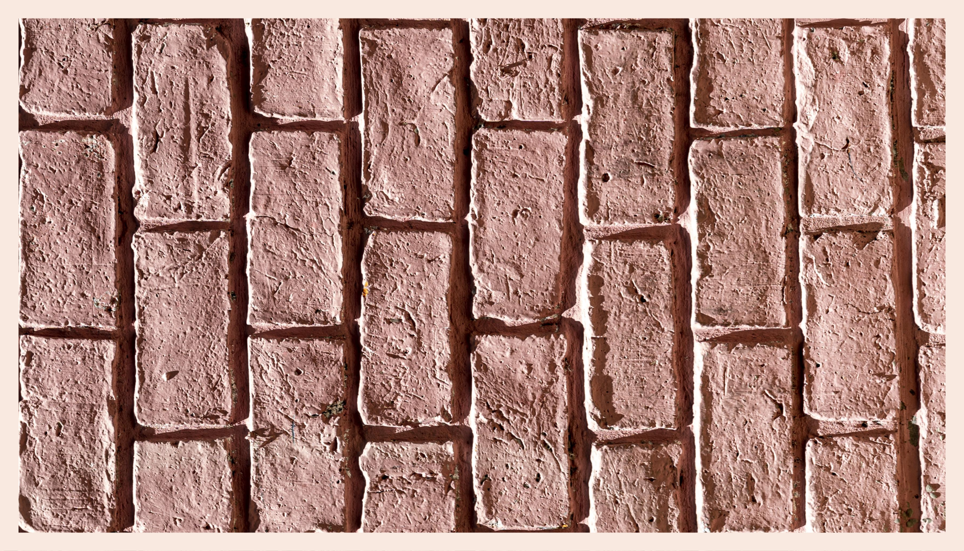 Maalaismainen tiilikuvio kivinen vinyylimatto - Tenstickers