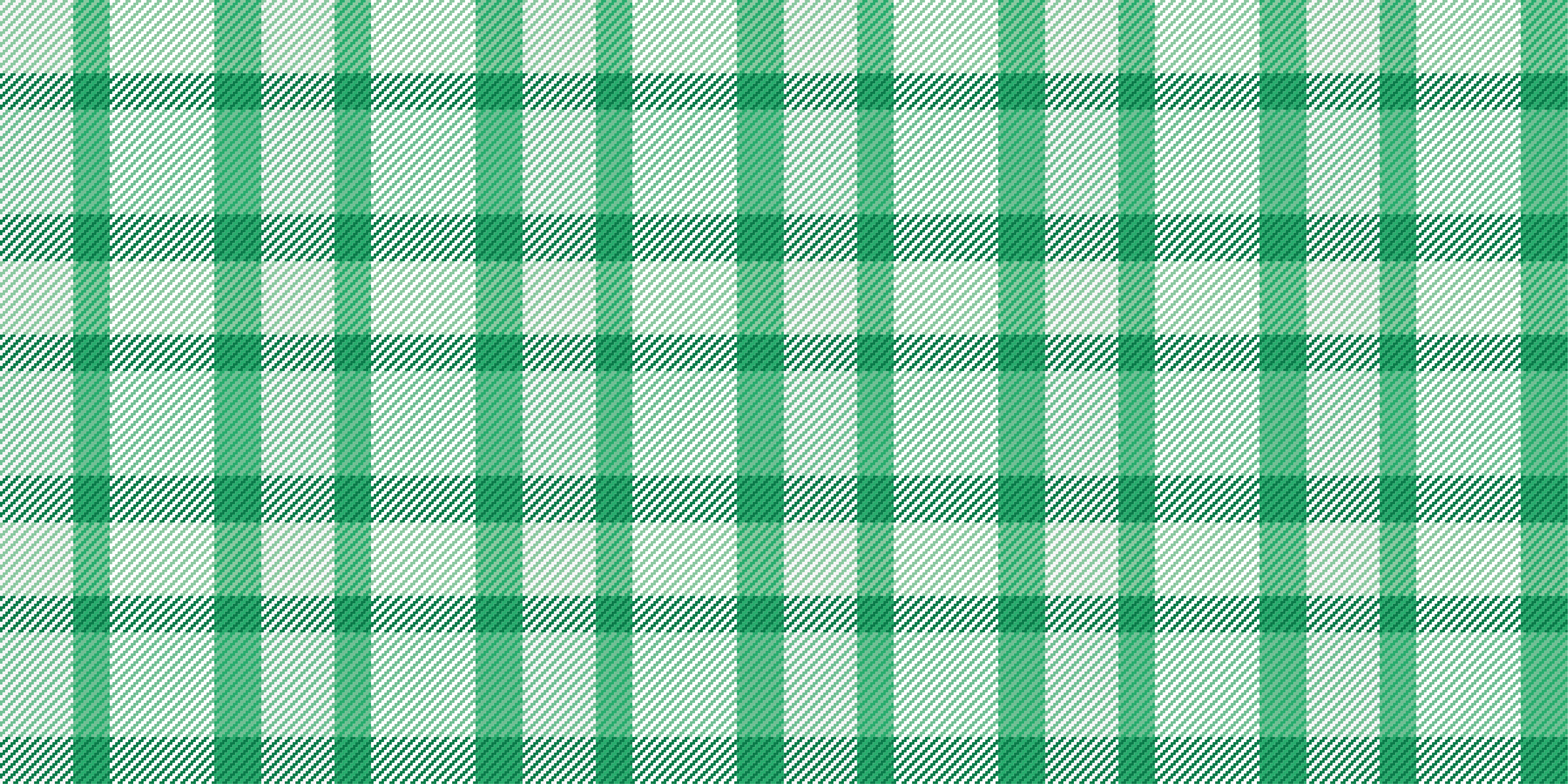 Vihreä ruututyyli raidallinen vinyylimatto - Tenstickers