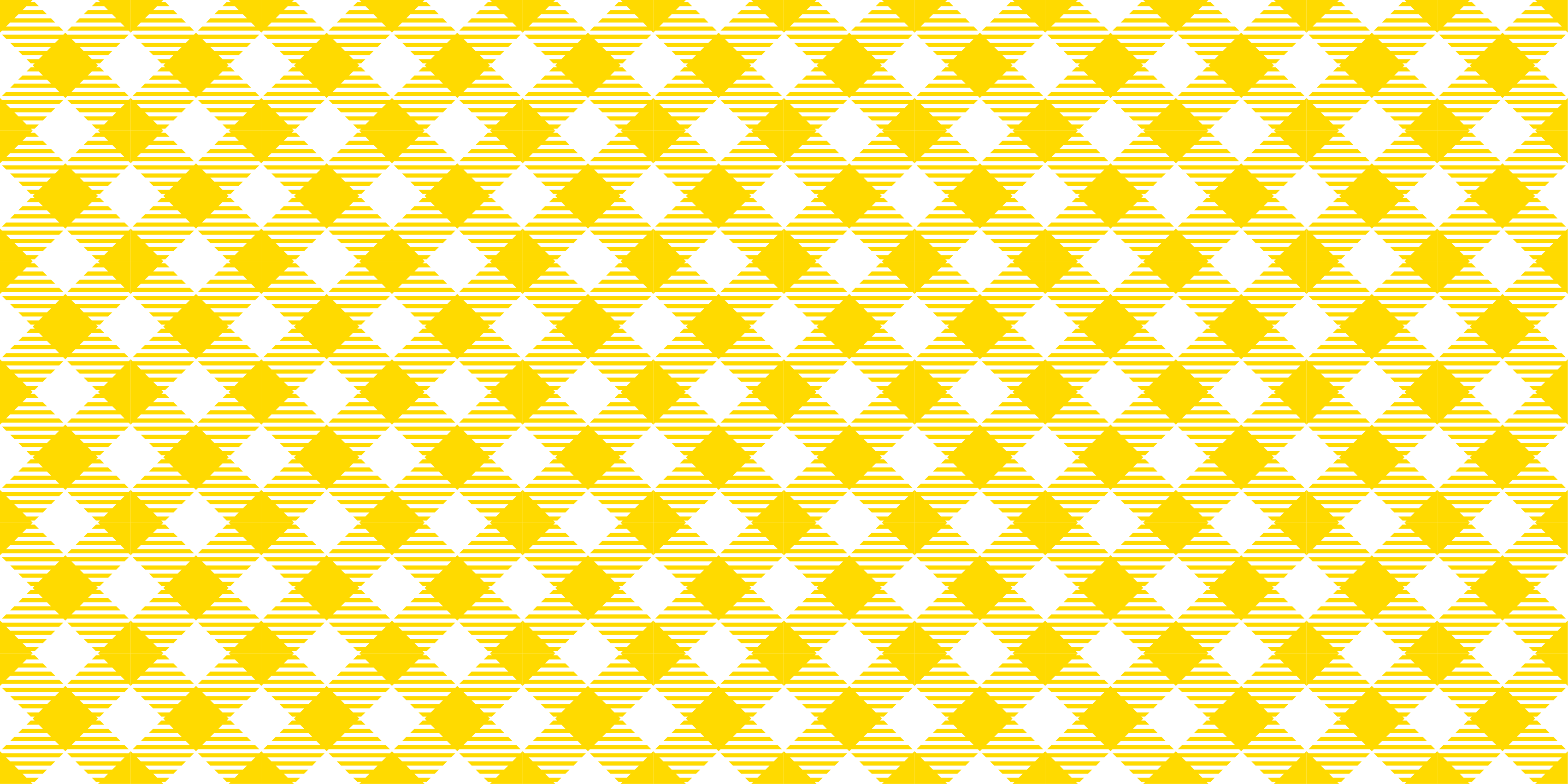 Keltainen timanttikuvio raidallinen vinyylimatto - Tenstickers