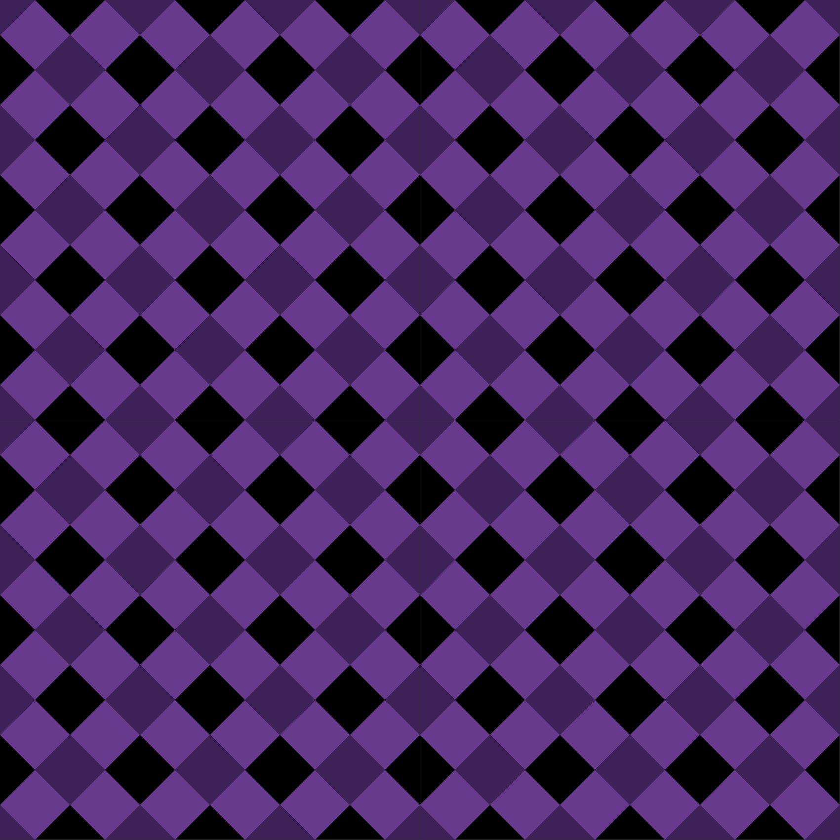 Purppuraruudullinengeometrinenvinyylimatto - Tenstickers