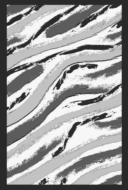 Tyylikkäät seepraraidat eläin vinyylimatto - Tenstickers