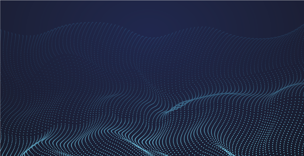 Hiukkaset pyörivät abstraktia grafiikkaa vinyylimatto toimistoon - Tenstickers