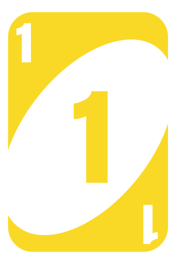 Uno-korttipeli Vinyylimatto makuuhuoneeseen - Tenstickers