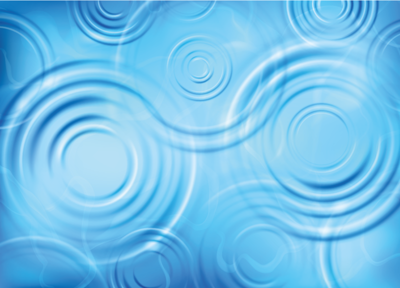 Väreilevän veden vaikutus kylpyhuoneen vinyylimatto - Tenstickers