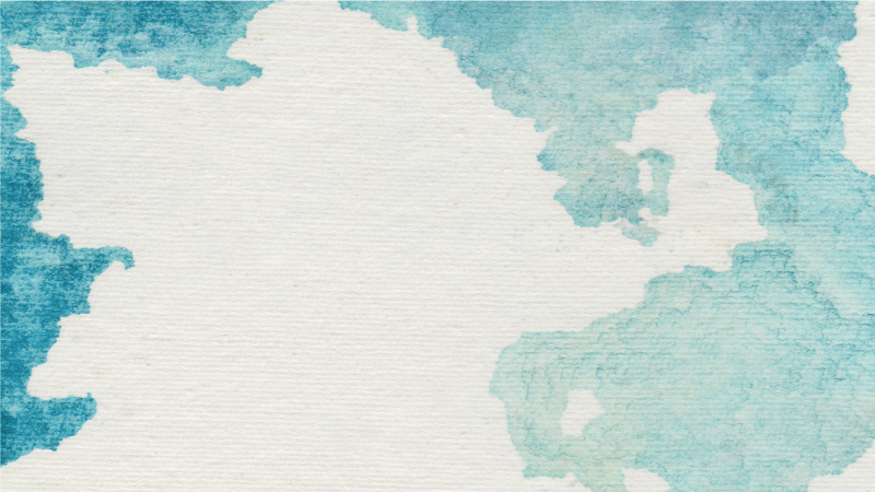 Sininen ja vihreä akvarelliefekti Tekstuuri vinyylimatto - Tenstickers