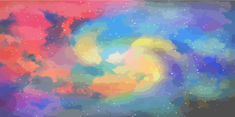 Taivaallinen pyörre moderni vinyylimatto - Tenstickers