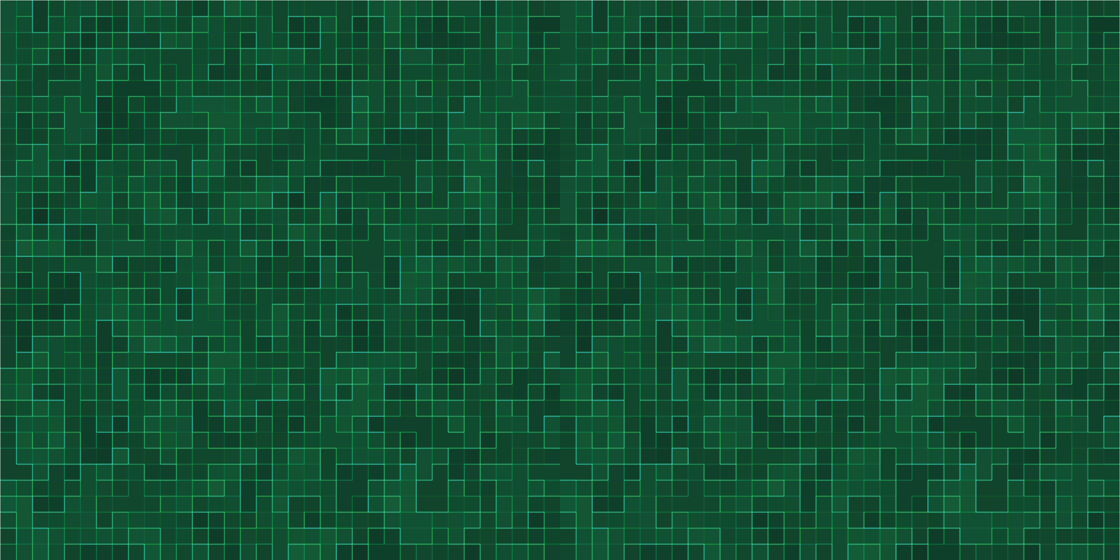 Abstrakti kirkkaan vihreä mosaiikki laatta vinyylimatto - Tenstickers