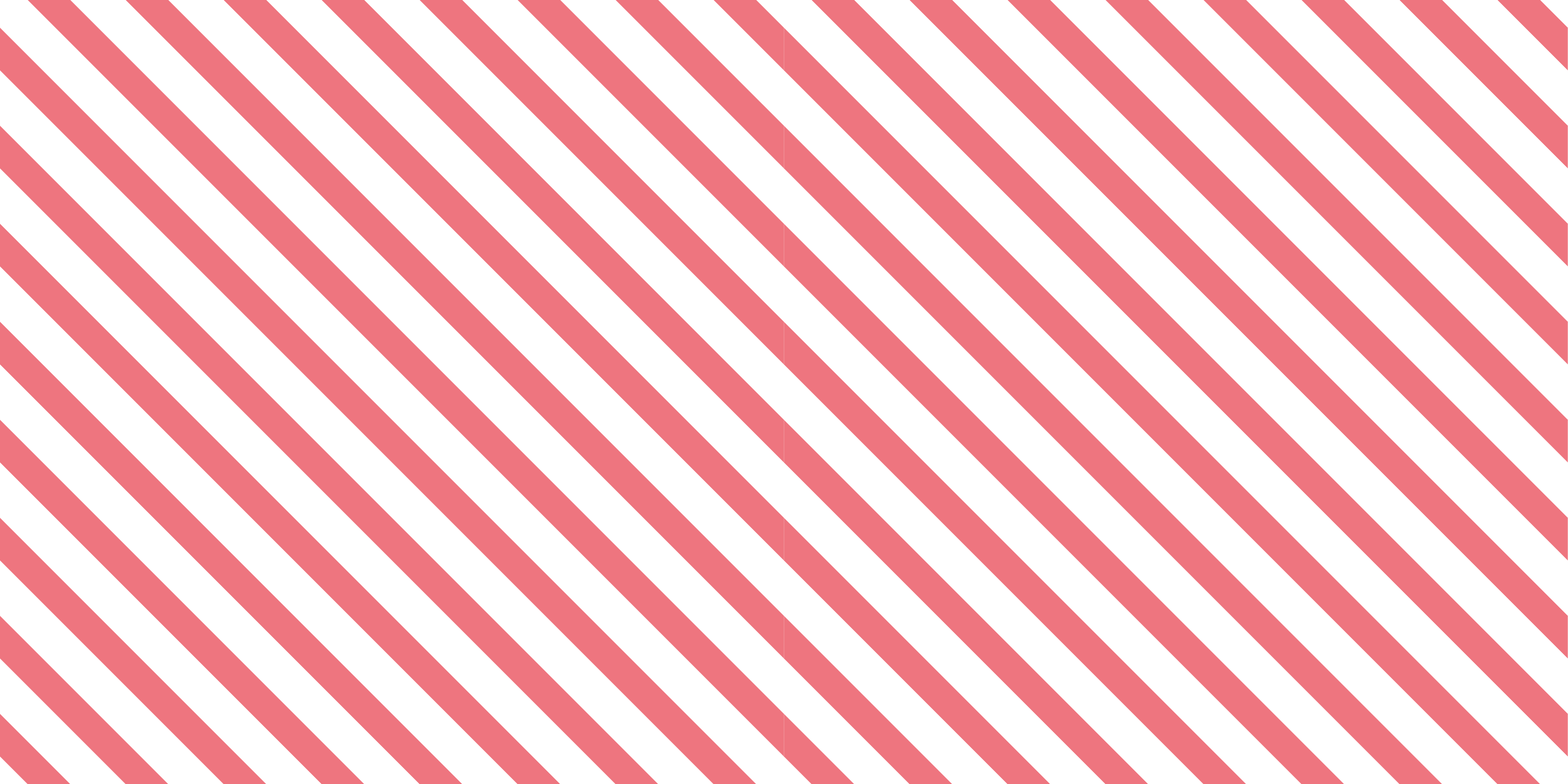 Vaaleanpunainen ja valkoinen vinoraitamatto - Tenstickers