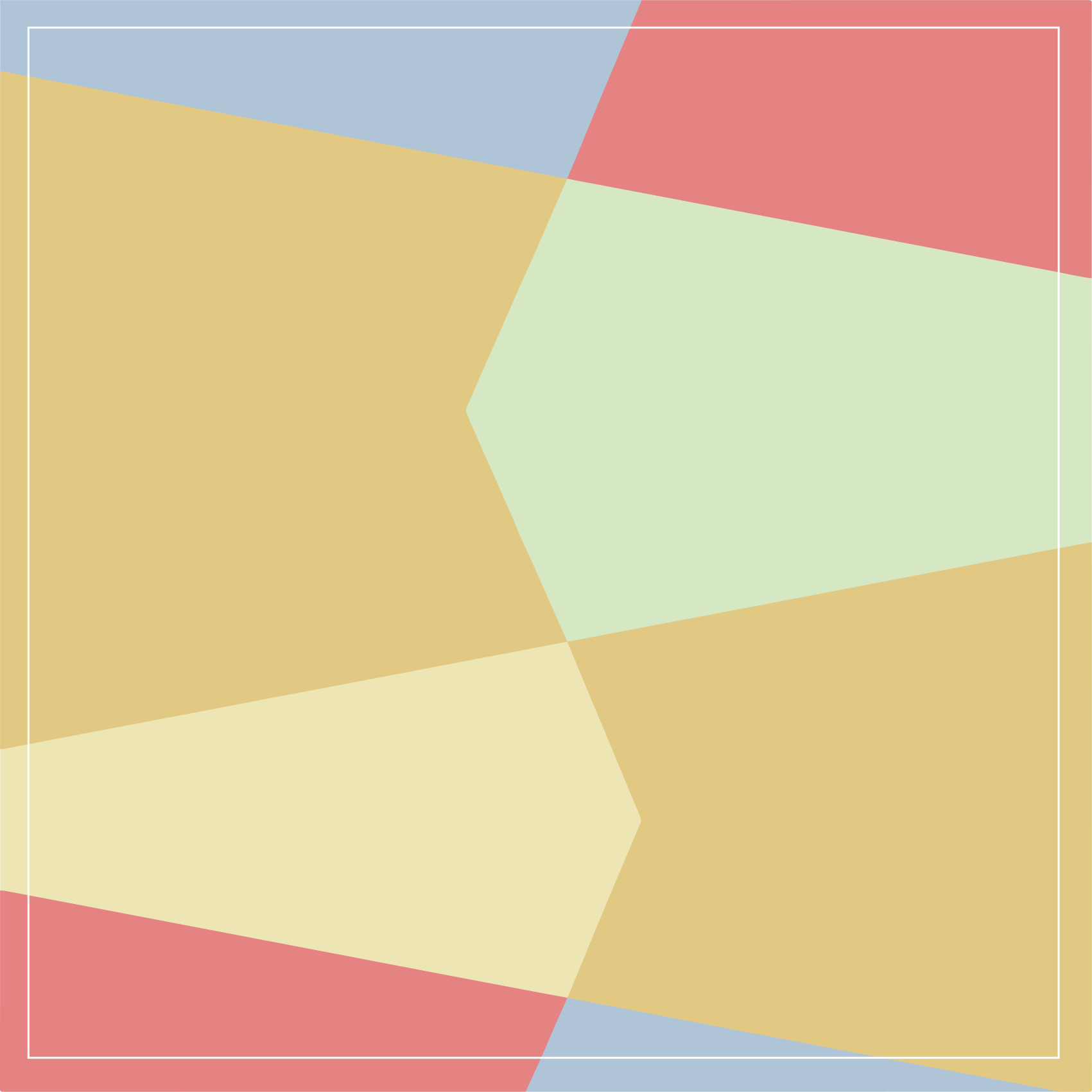 Elävä geometrinen sommittelu - Tenstickers