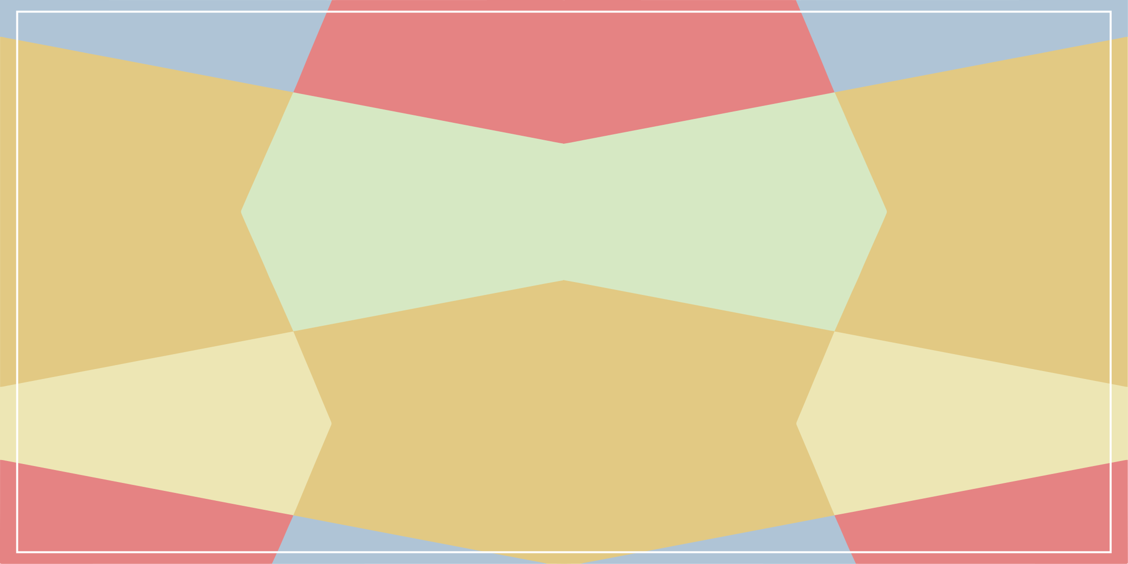 Värikkäitä monikulmaisia muotoja geometrinen vinyylimatto - Tenstickers