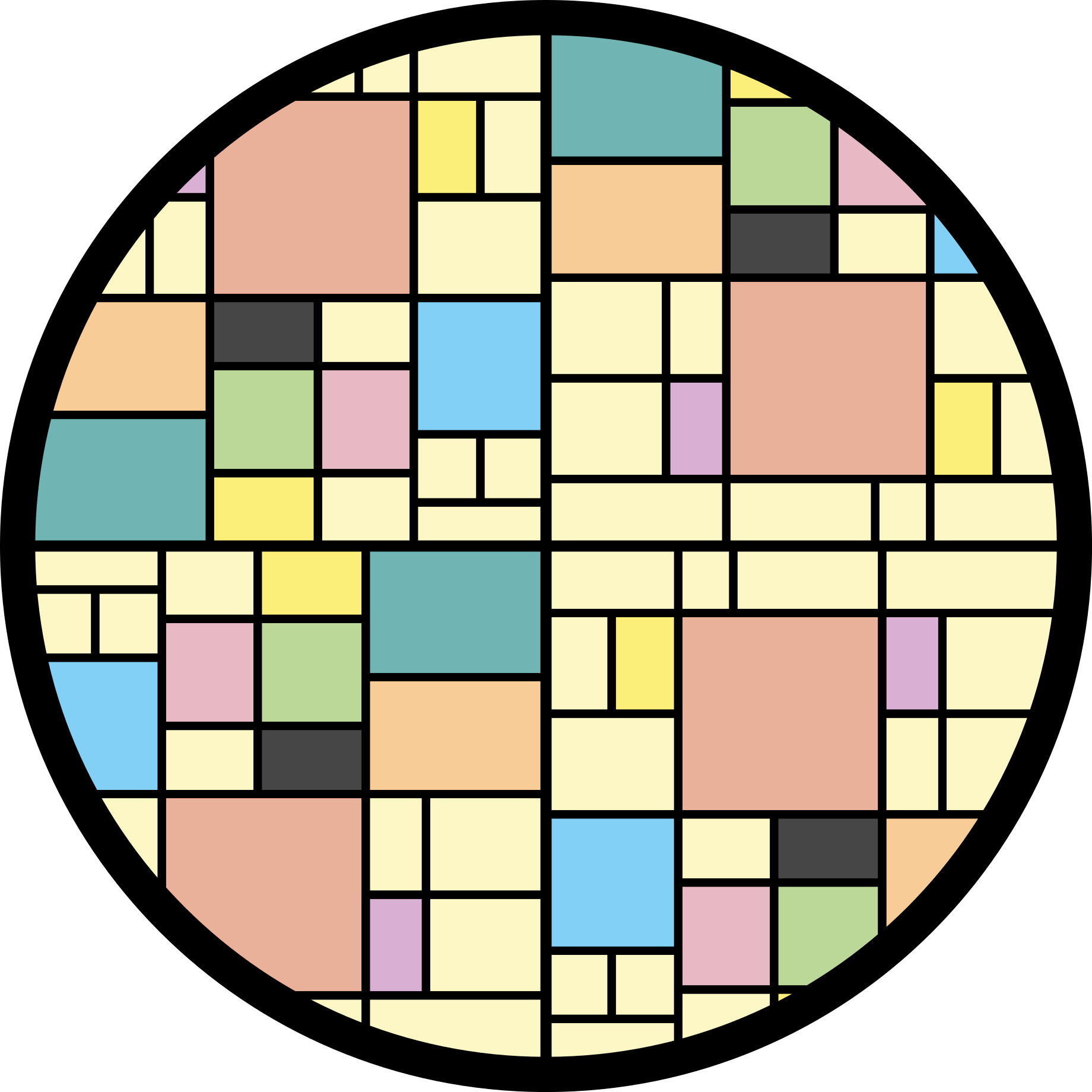 Värikäs loikkakuviovinyylimatto - Tenstickers