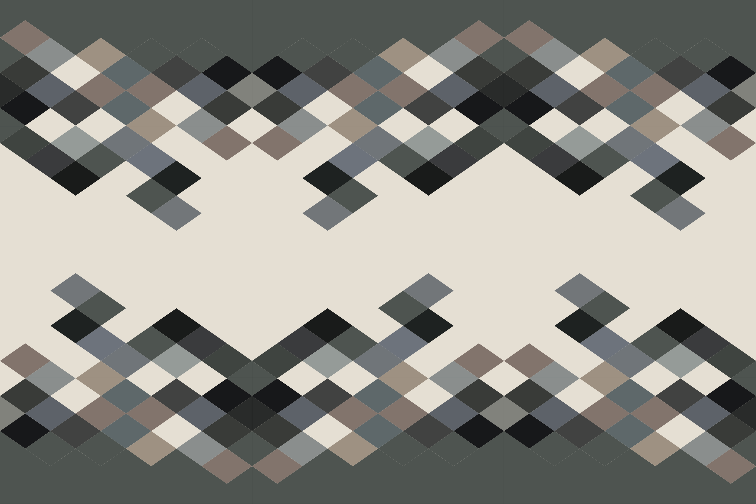 Nykyajan geometrinen kuvio mosaiikki vinyylimatto - Tenstickers