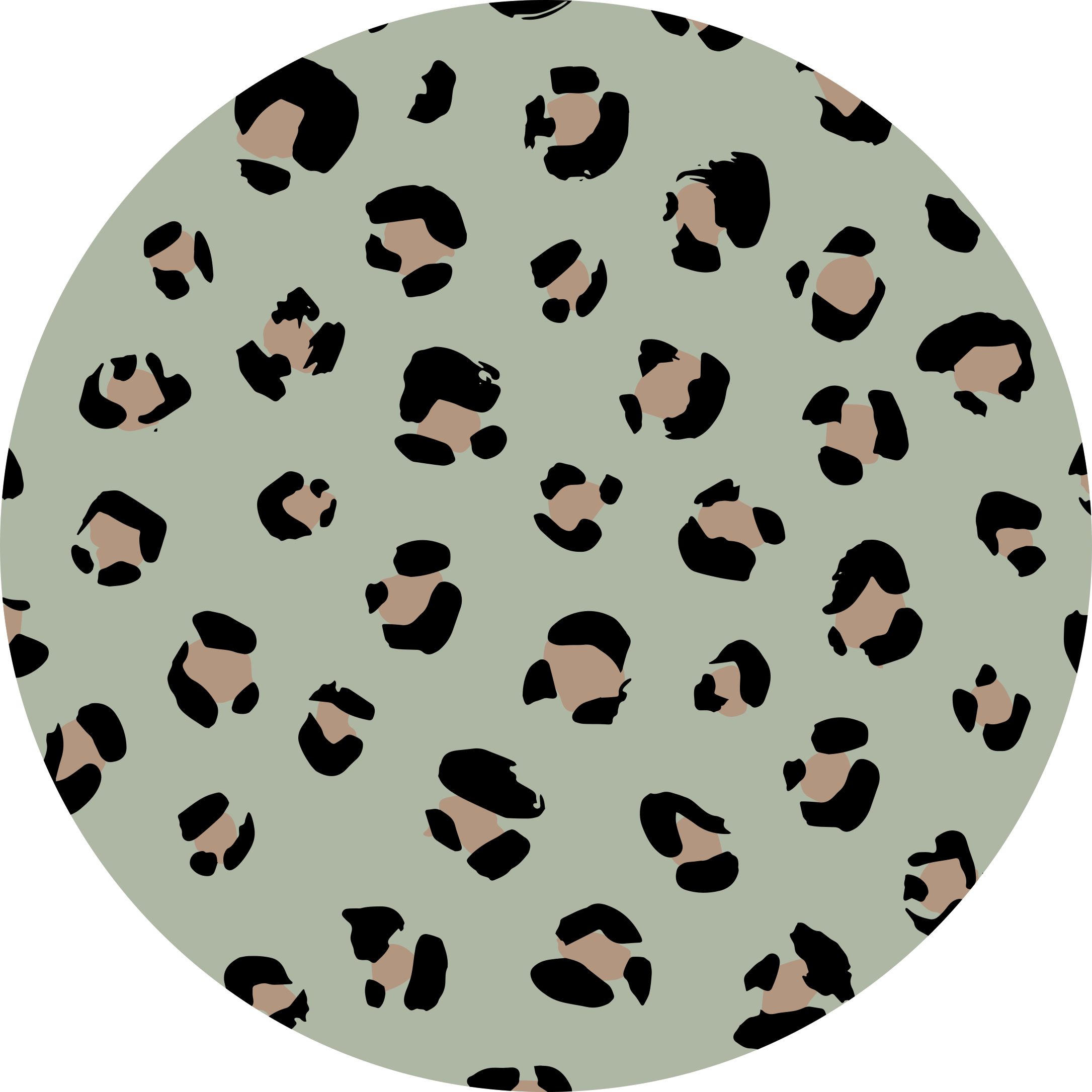 Leopardi kuosi vinyylimatto - Tenstickers