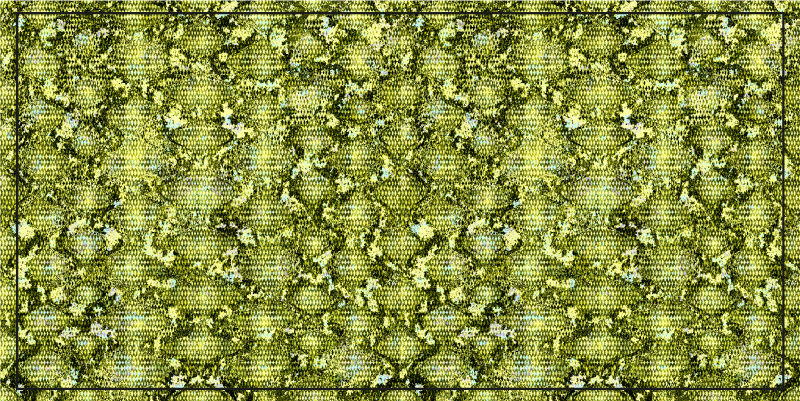 Vihreä matelijannahkavinyylimatto - Tenstickers