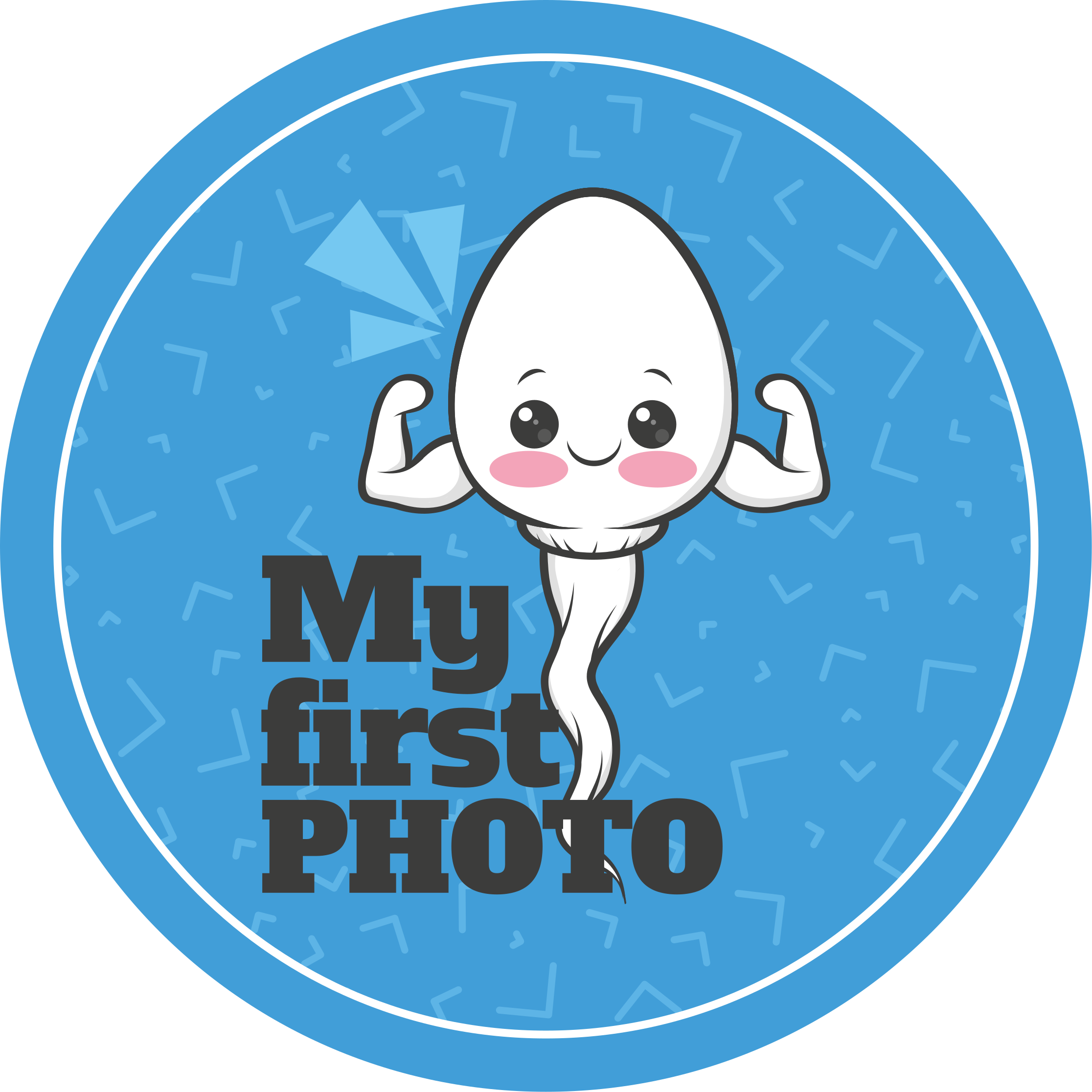 Ensimmäinen valokuvani lauseke vinyylimatto - Tenstickers