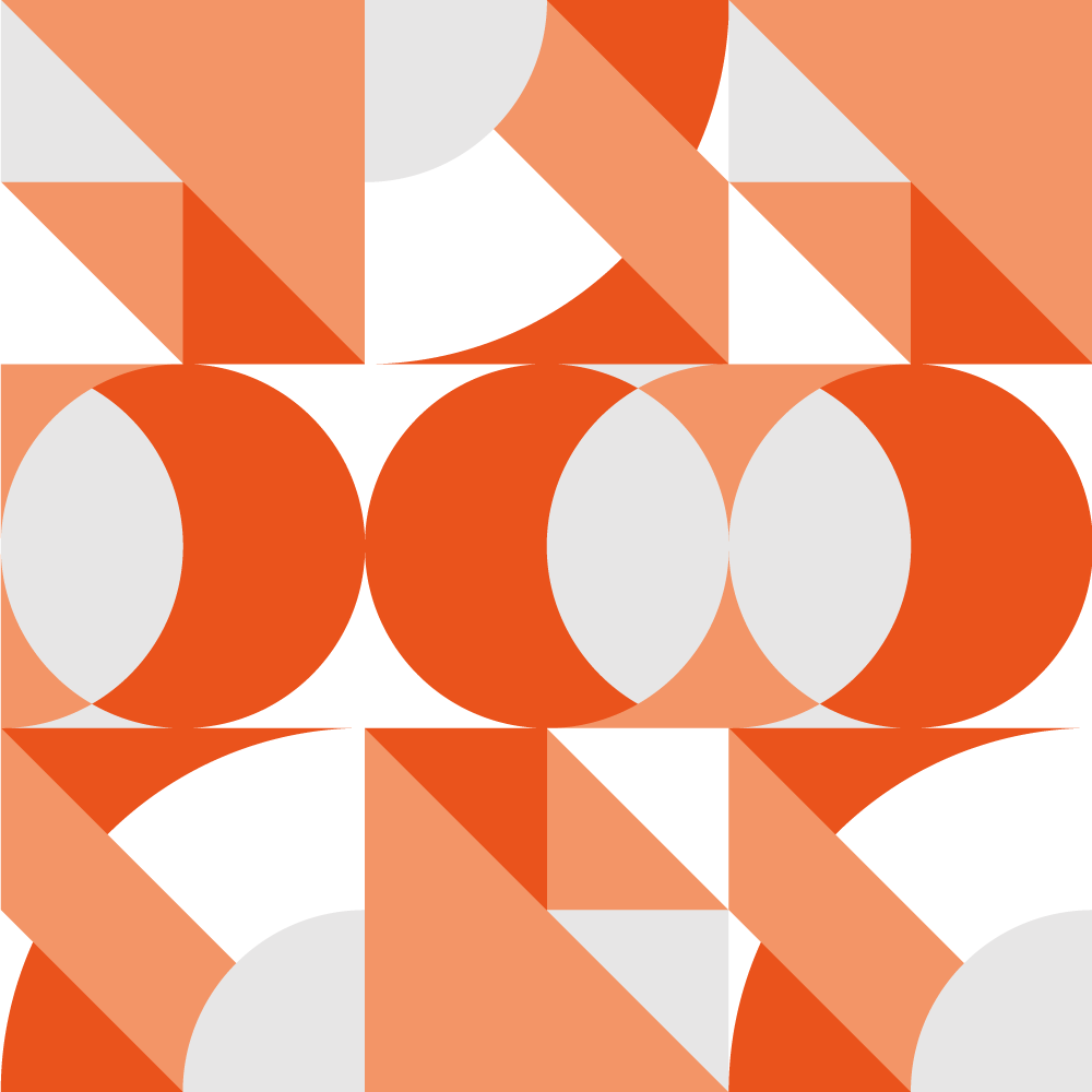 Retrogeometrinenvinyylimatto - Tenstickers