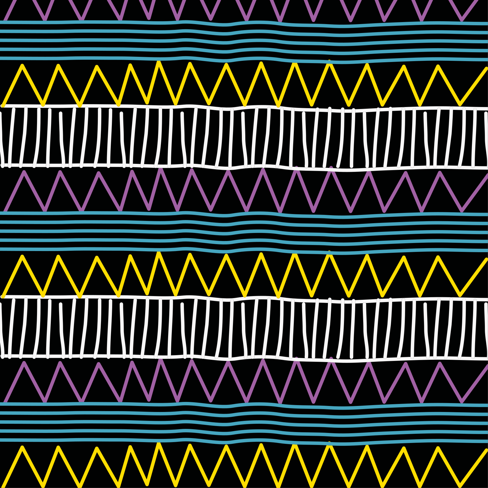 Värikäs kuvioleikki geometrinen vinyylimatto - Tenstickers