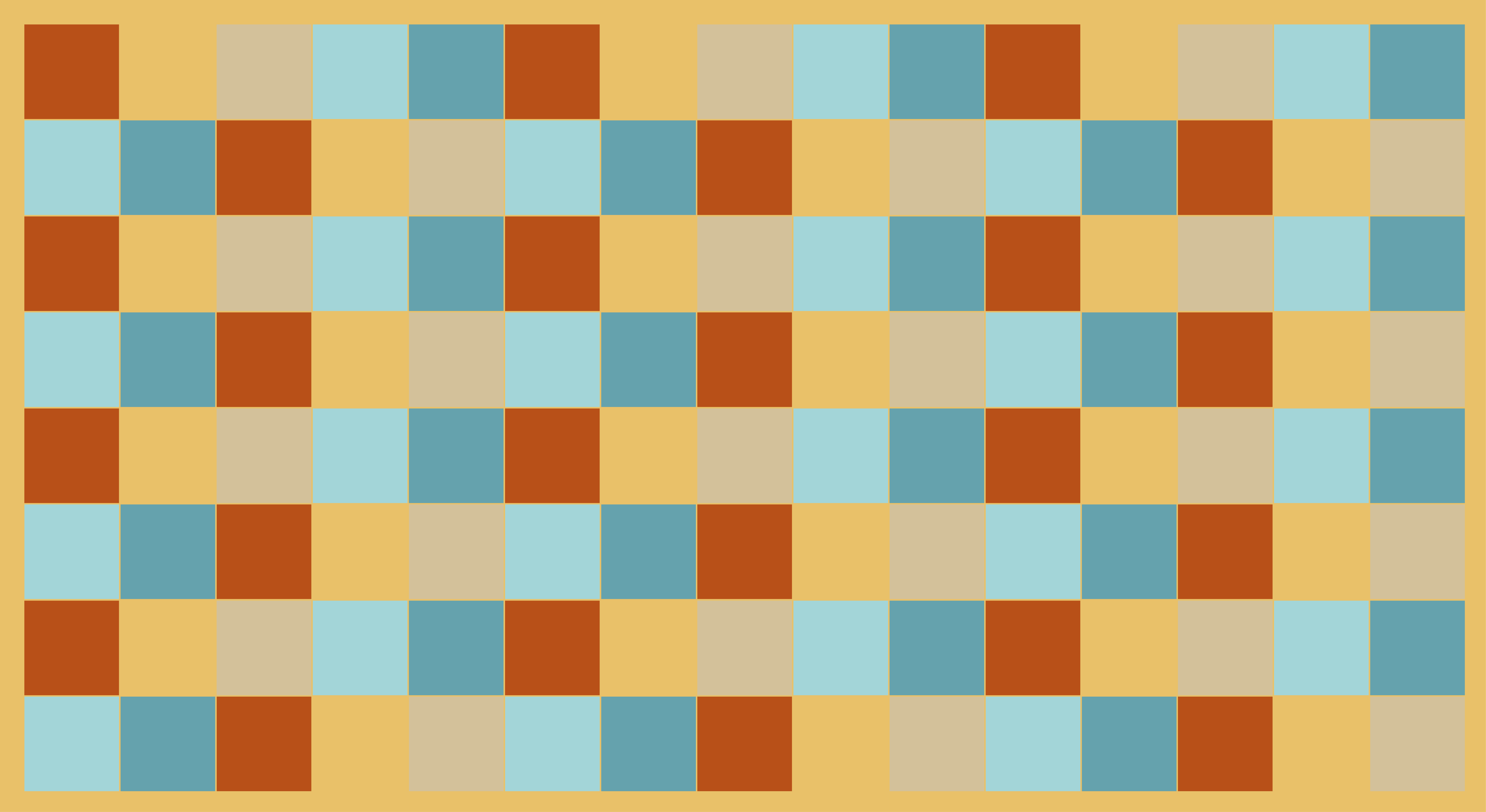 Shakkilautatyyliin geometrinen vinyylimatto - Tenstickers