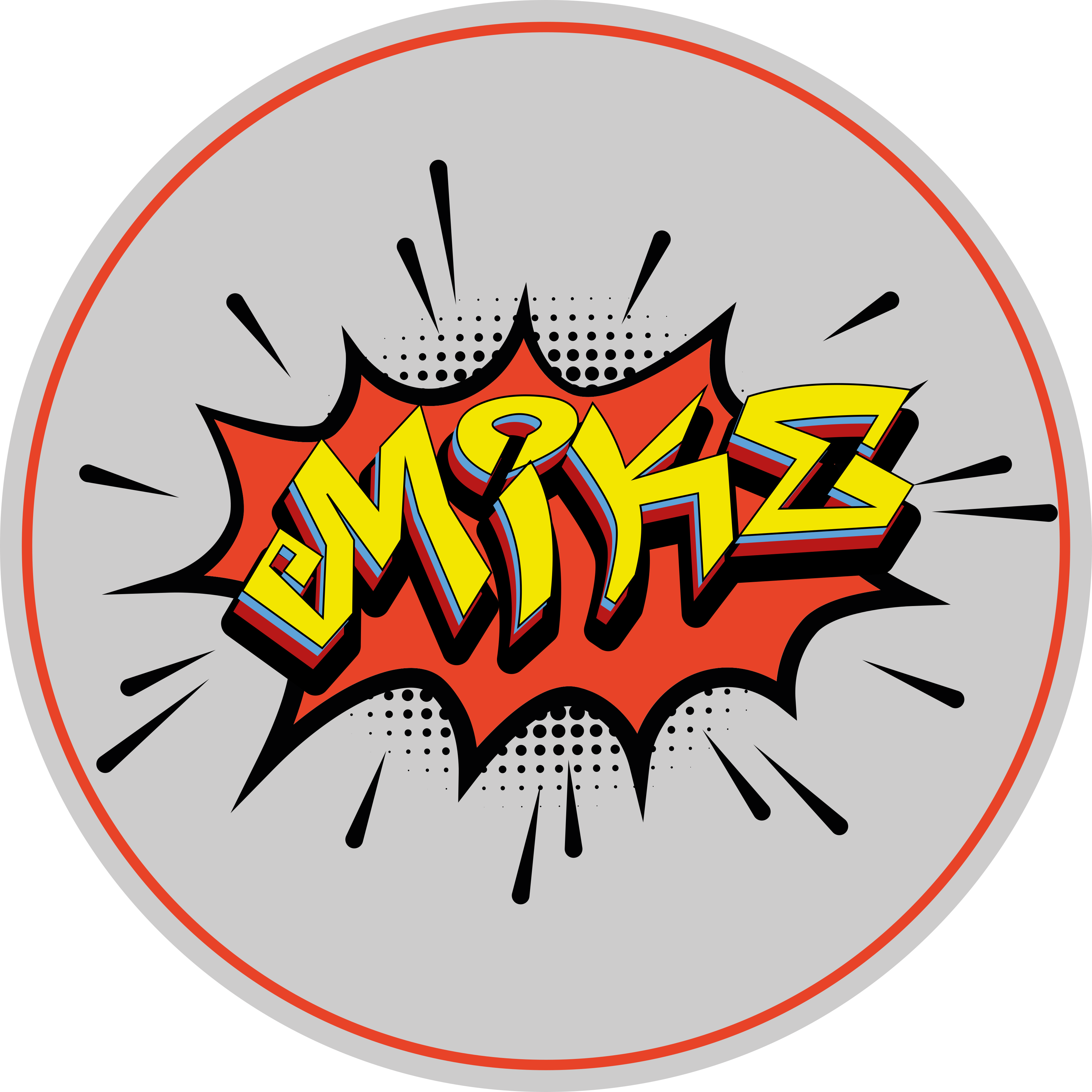 Nimen räjähdys nimi vinyylimatto - Tenstickers