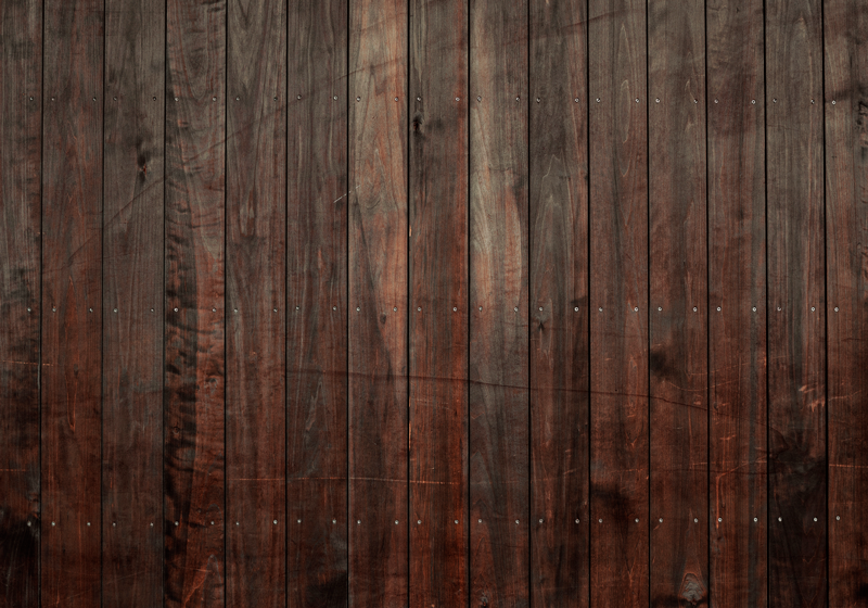 Ruskeita pystysuoria lankkuja tekstuurilla puu aiheinen vinyylima - Tenstickers