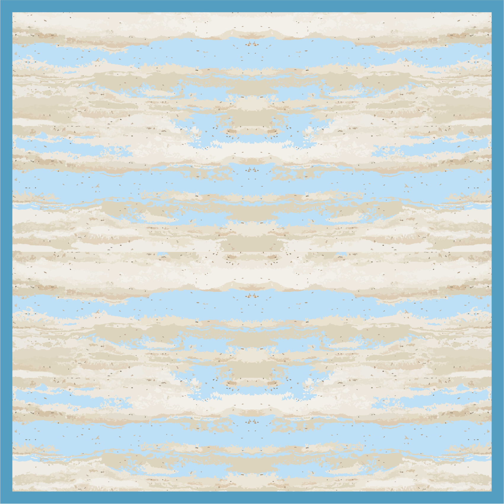 Harmaan ja sinisen jäljitelmä puu vinyylimatto - Tenstickers