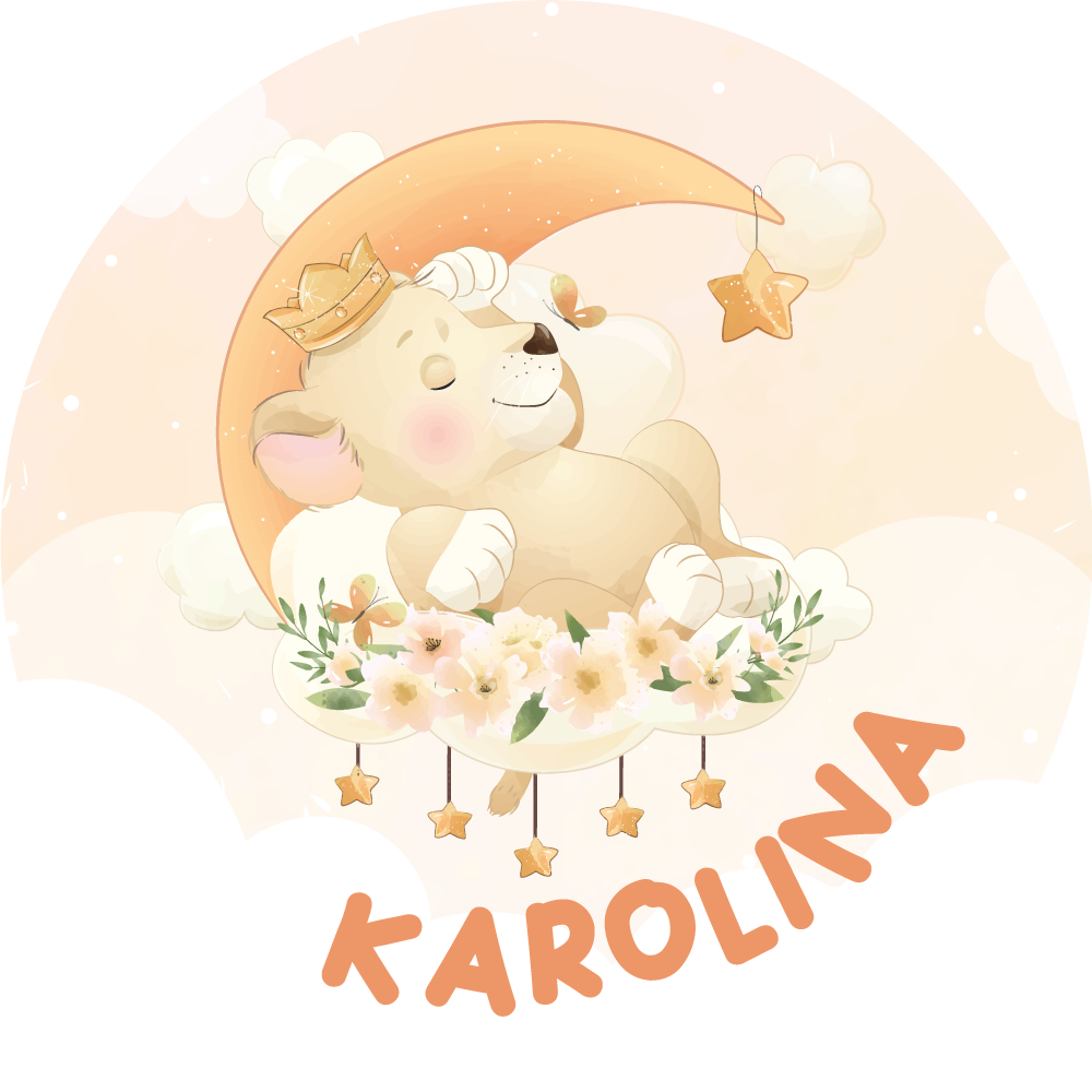 Unelias leijona nimi vinyylimatto - Tenstickers