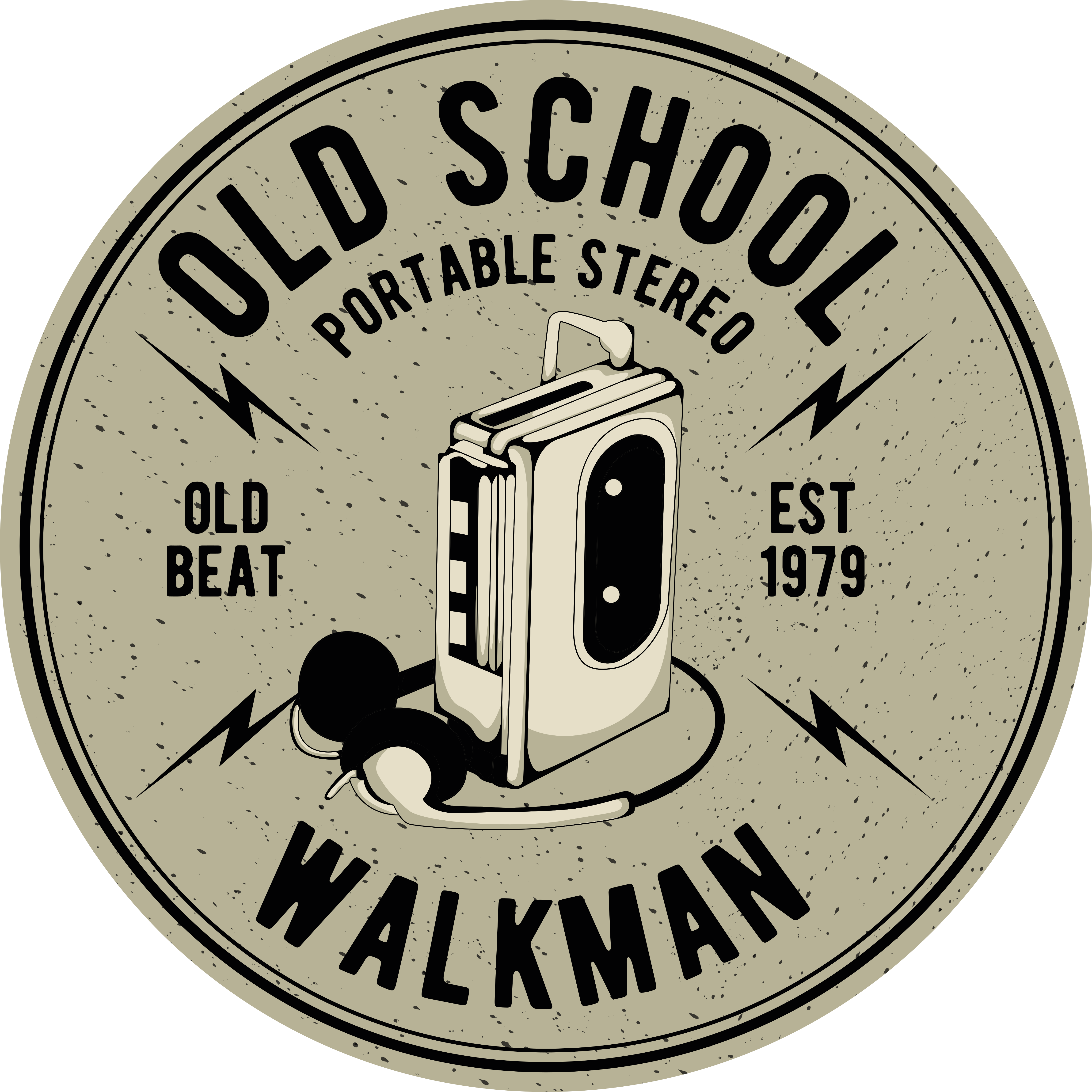 Kannettava retro stereo vintage vinyylimatto - Tenstickers