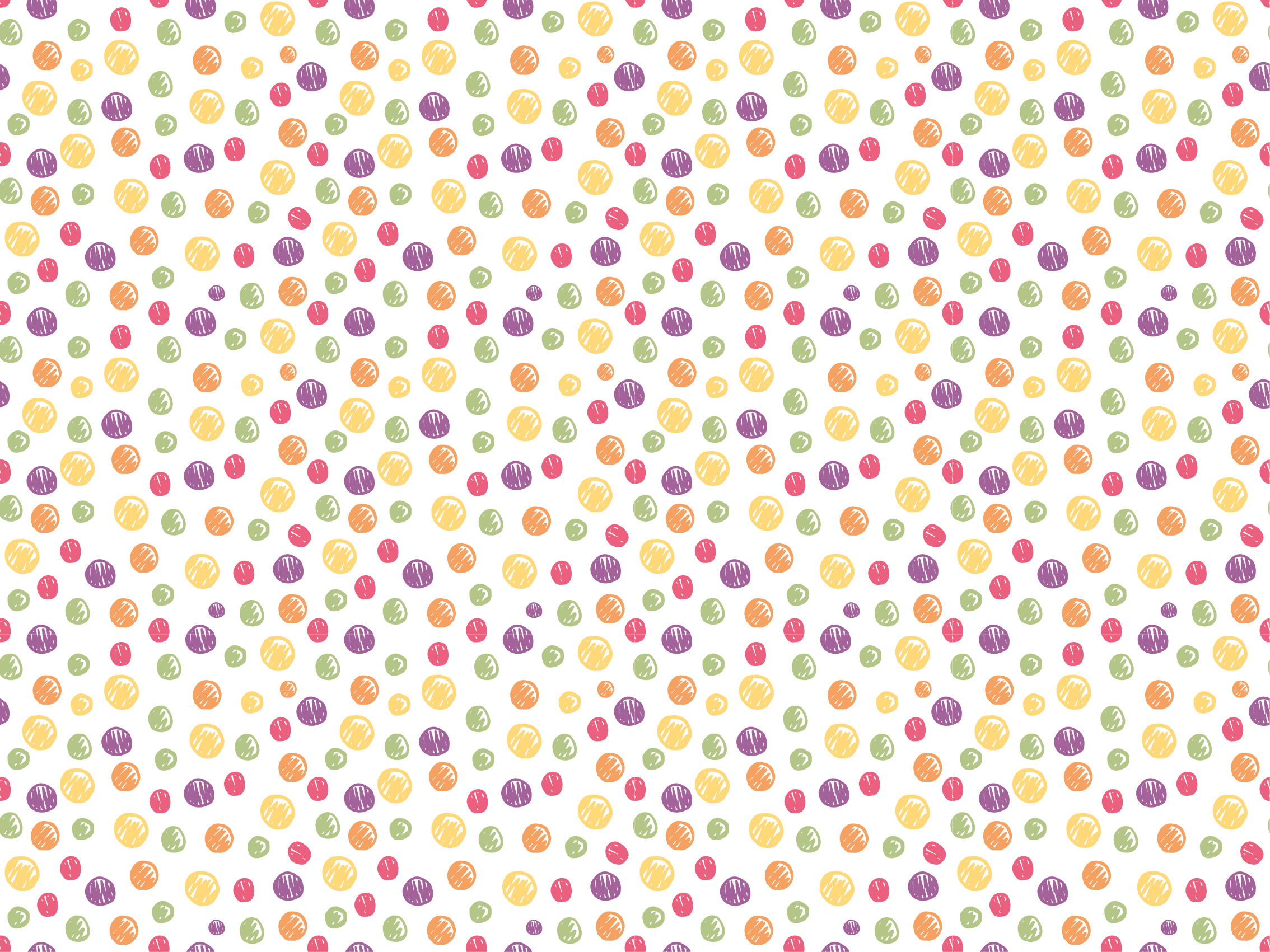 Värikkäitä pilkkuja vinyylimatto - Tenstickers