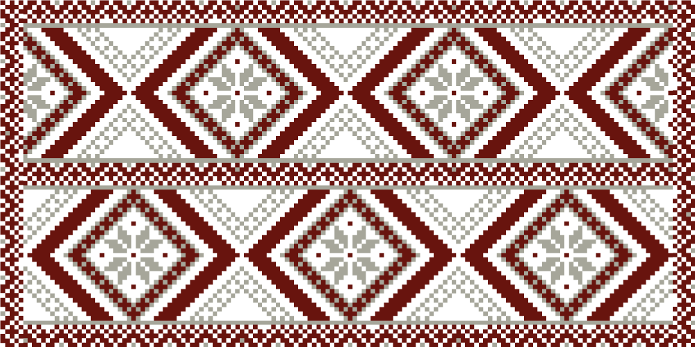 Monimutkaisia geometrisia kuvioita mosaiikki vinyylimatto - Tenstickers