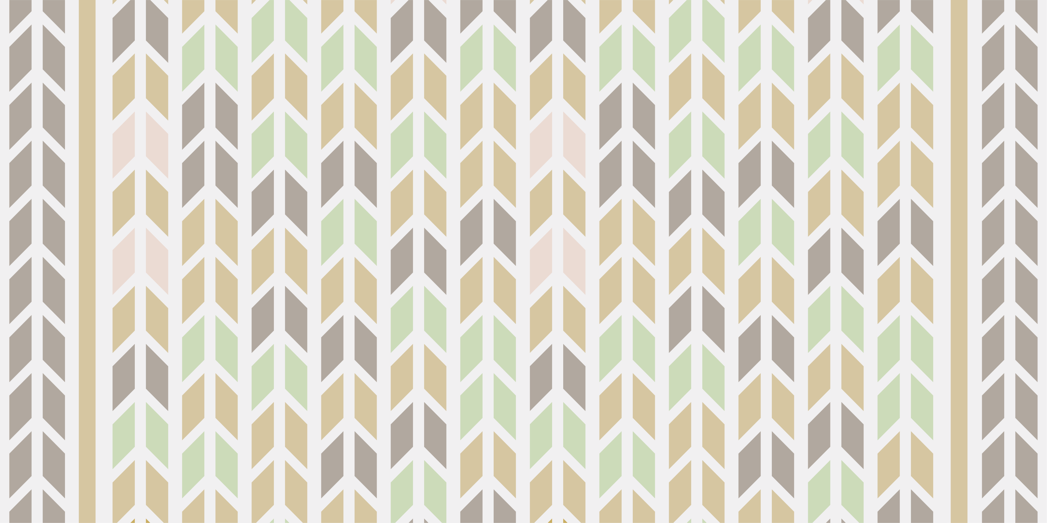 Chevron-sävyt geometrinen vinyylimatto - Tenstickers