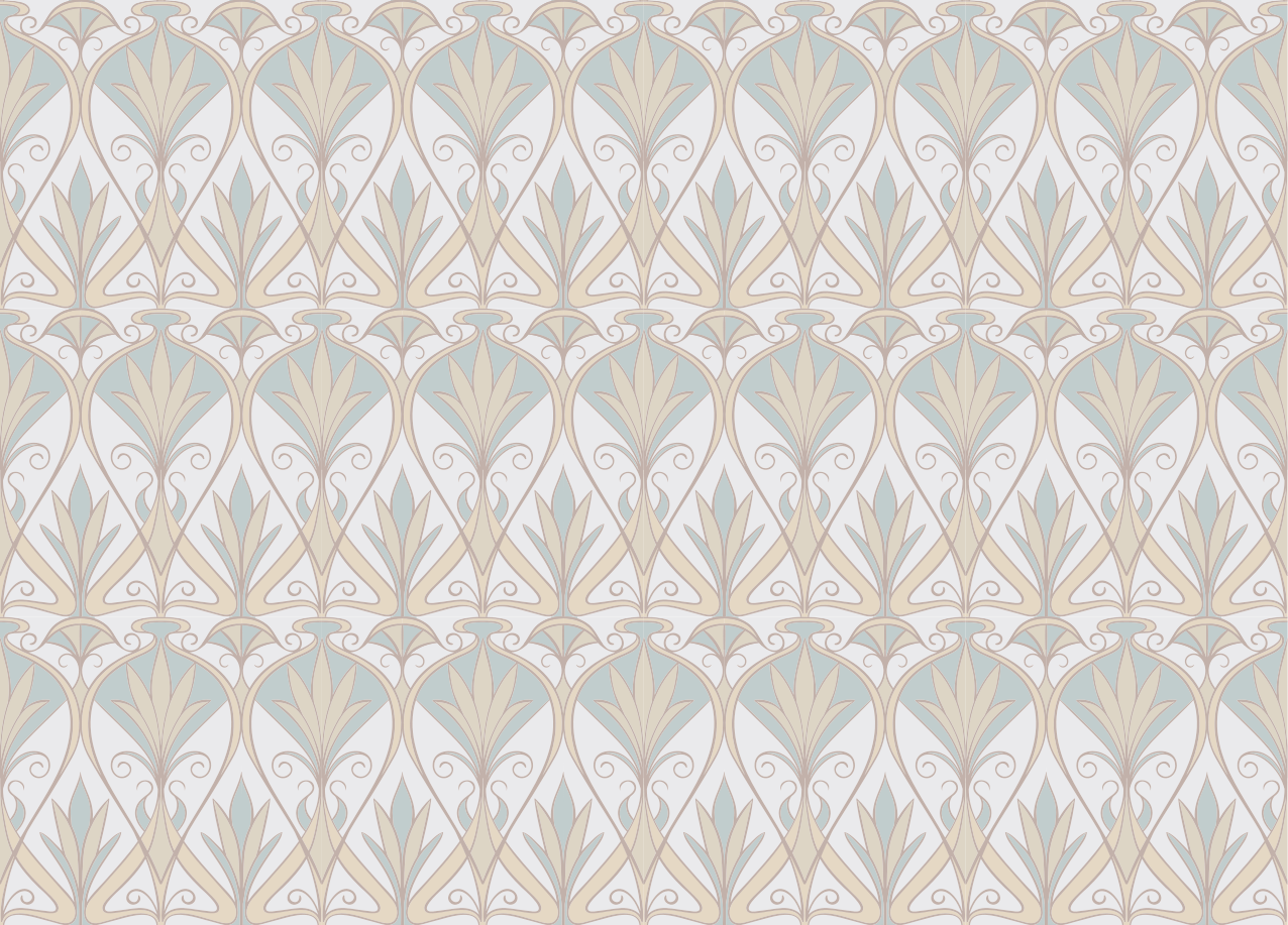 Elegantti kukkainen inspiraatio minimalistinen vinyylimatto - Tenstickers