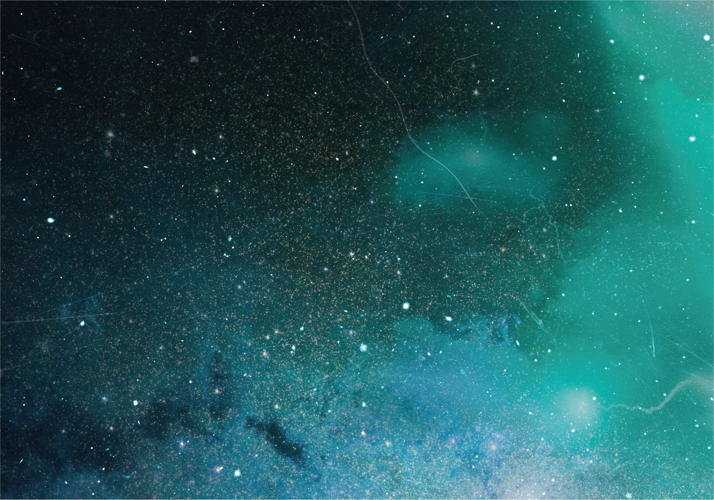 Kosmisen galaksin sävy tähti vinyylimatto - Tenstickers