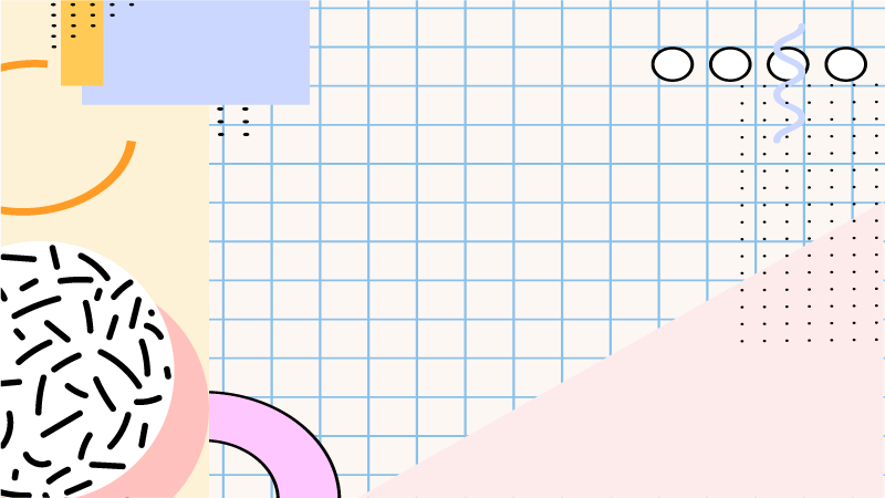 Moderni abstrakti geometrinen vinyylimatto - Tenstickers