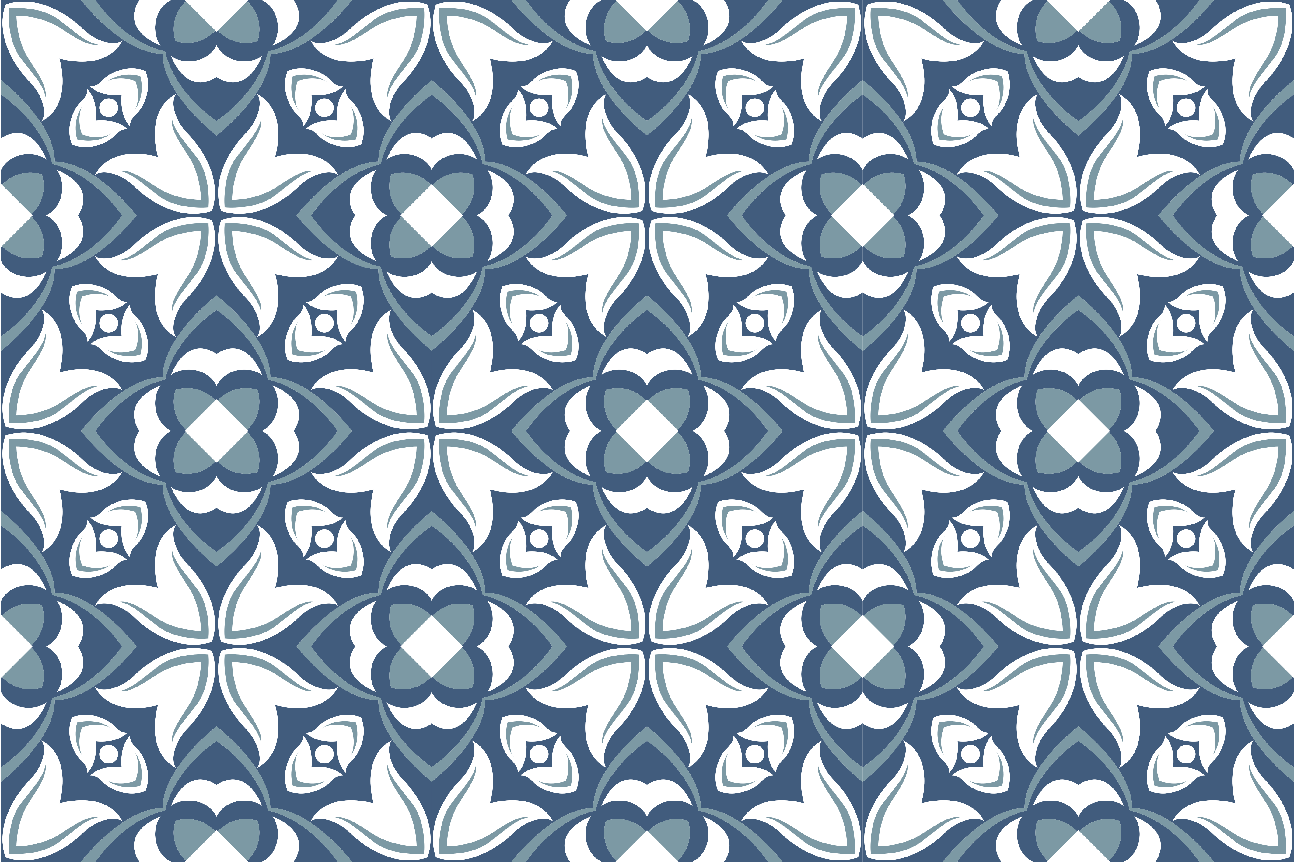 Siro kasvitieteellinen elementti kaakeli vinyylimatto - Tenstickers