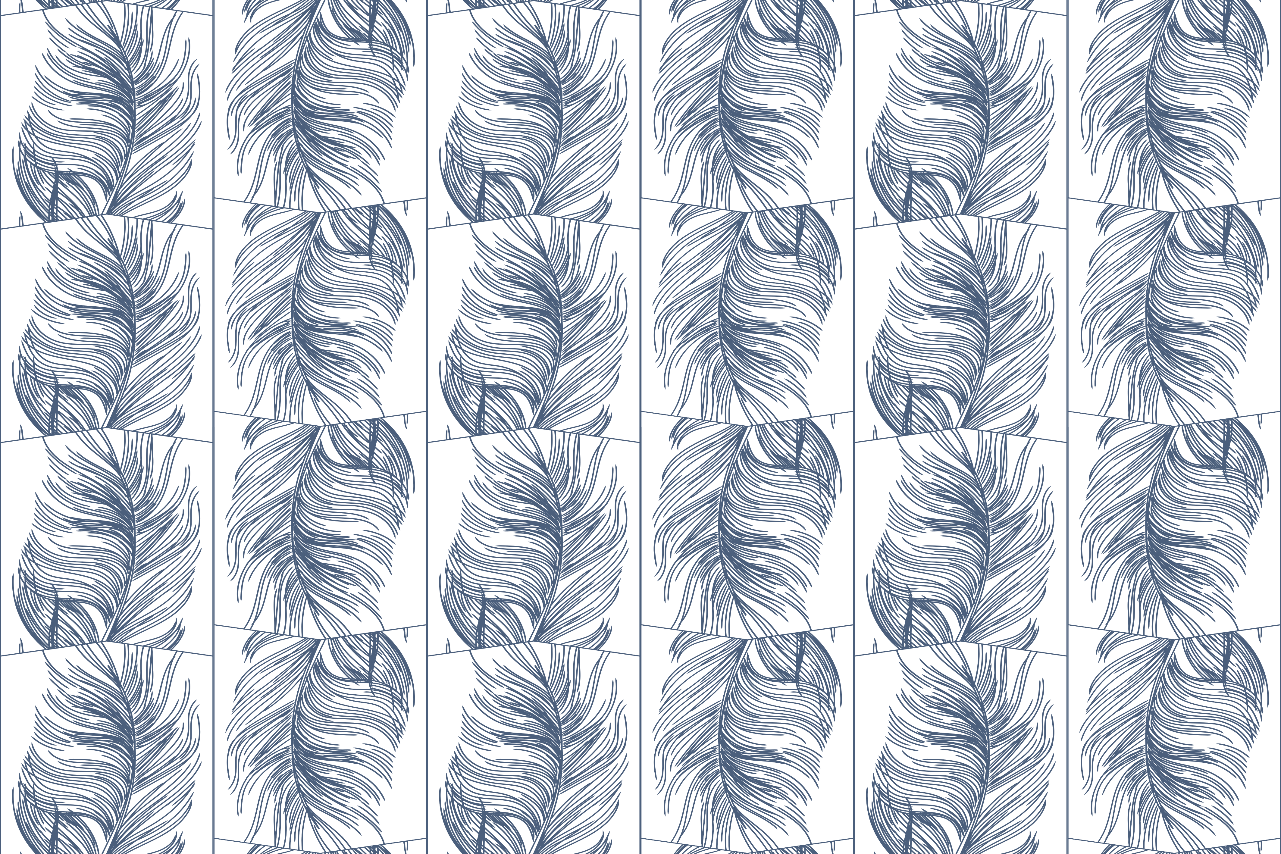 Siro lehtiä luonto vinyylimatto - Tenstickers