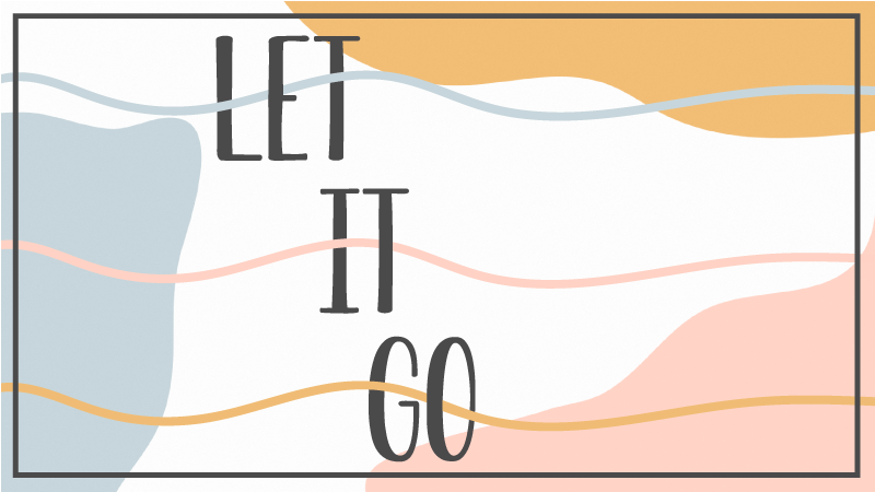 Anna sen mennä lauseke vinyylimatto - Tenstickers