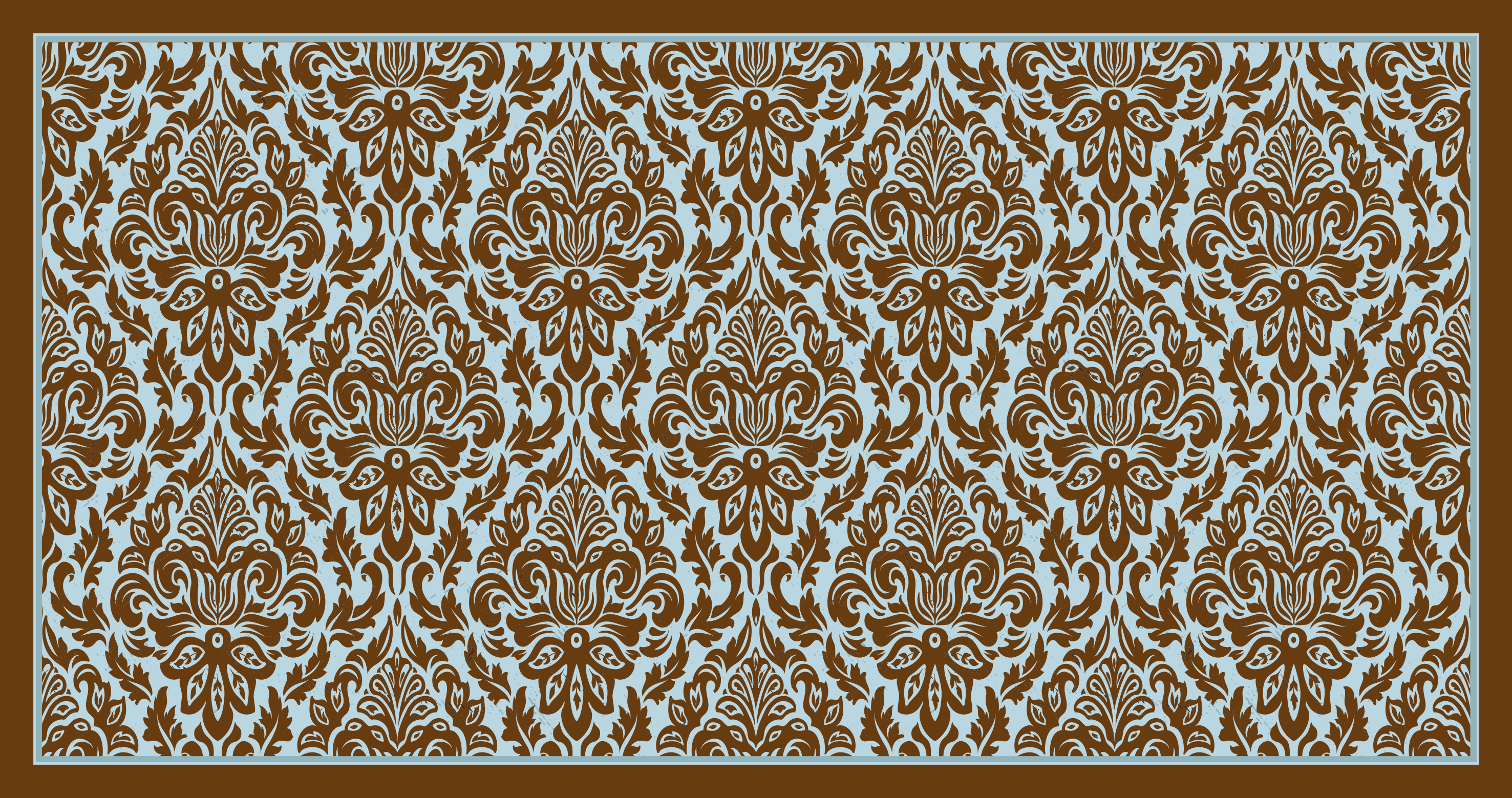 Elegantti kukka-asetelma vintage vinyylimatto - Tenstickers