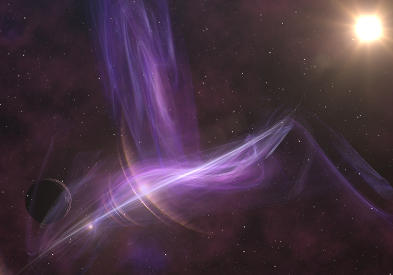 Galaktinen unelmamaisema vinyylimatto - Tenstickers