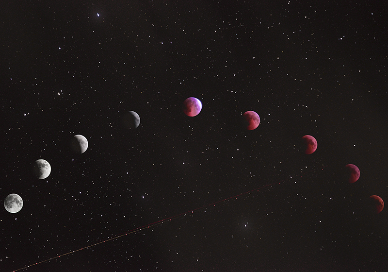 Planeettojen linjaus vinyylimatto - Tenstickers