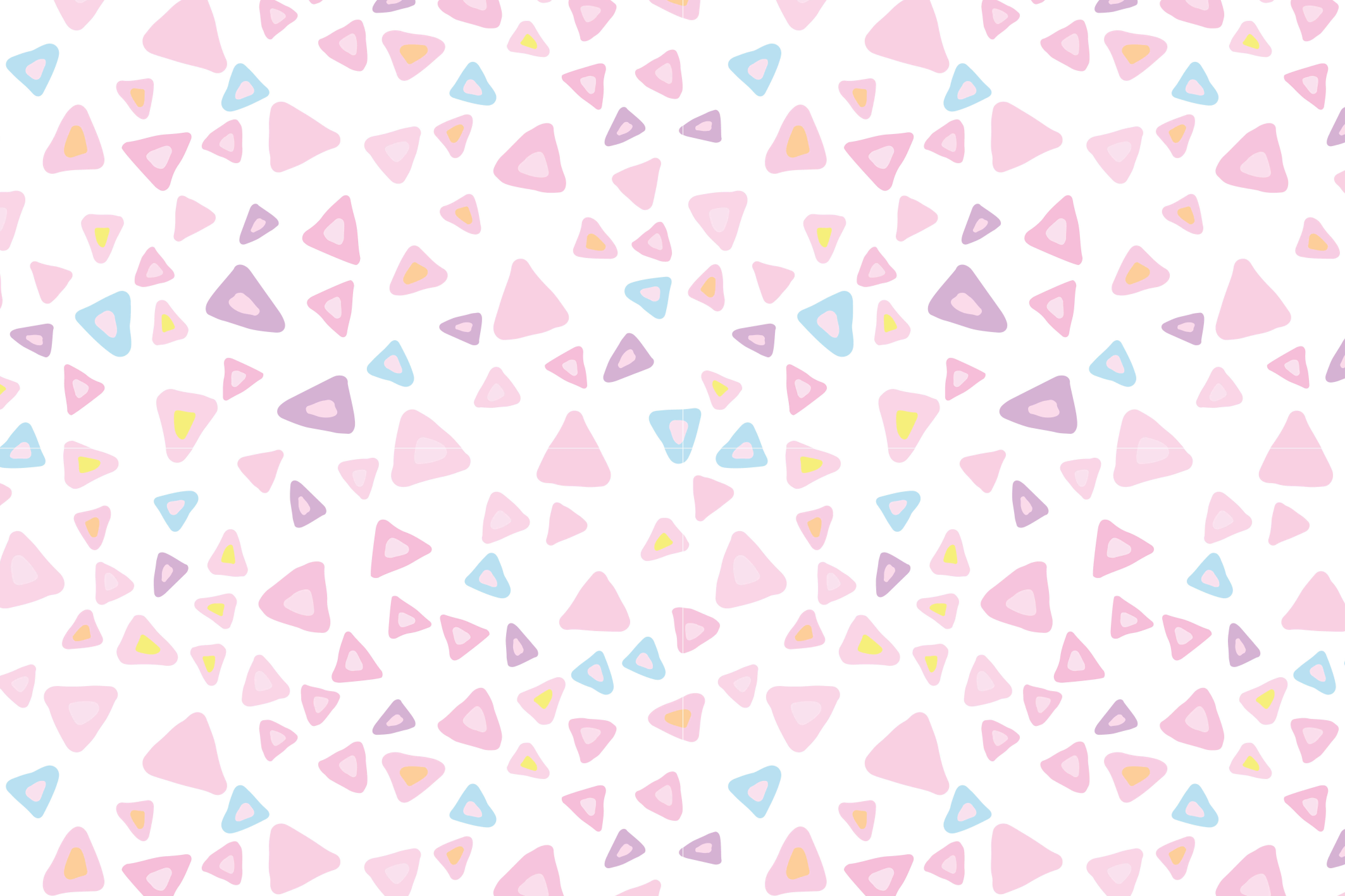 Värikkäitä kolmionmuotoisia elementtejä vinyylimatto - Tenstickers