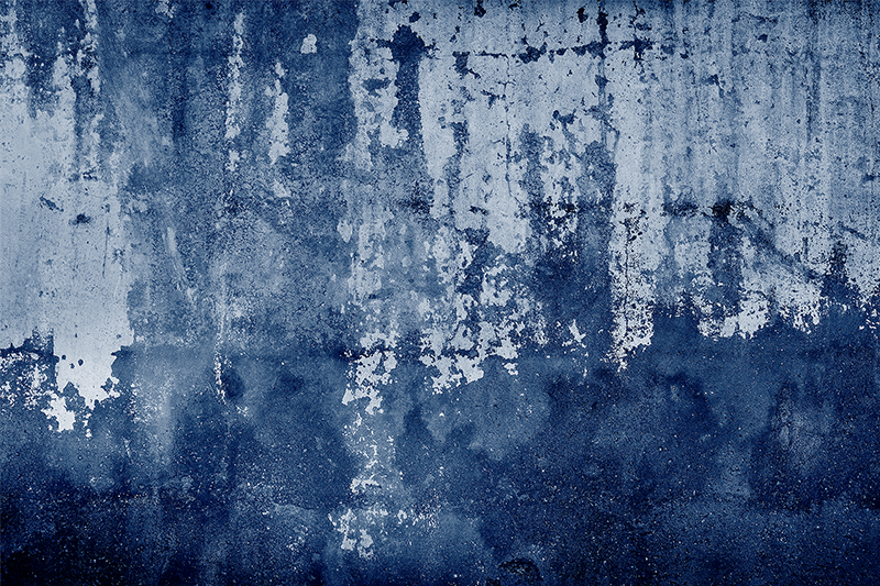 Dramaattinen sininen vinyylimatto - Tenstickers