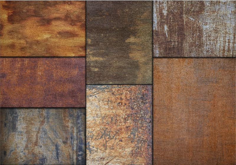 Rustiikkia kivieleganssia vinyylimatto kivinen - Tenstickers