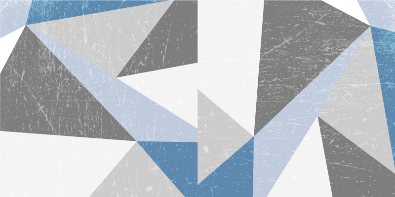 Geometrinen marmorikuvio vinyylimatto geometrinen - Tenstickers