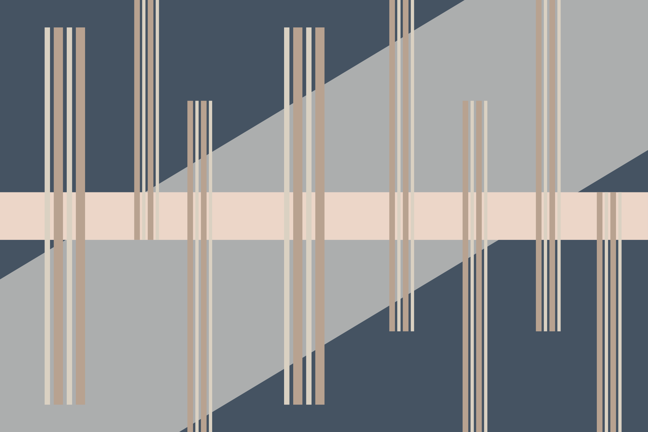 Raidallinen estetiikka vinyylimatto raidallinen - Tenstickers